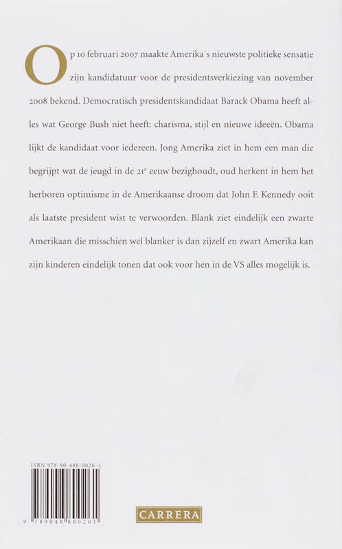 Barack Obama Barack Obama achterkant