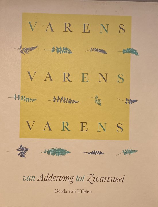 G.A. Van Uffelen Varens Varens Van Addertong Zwartsteel