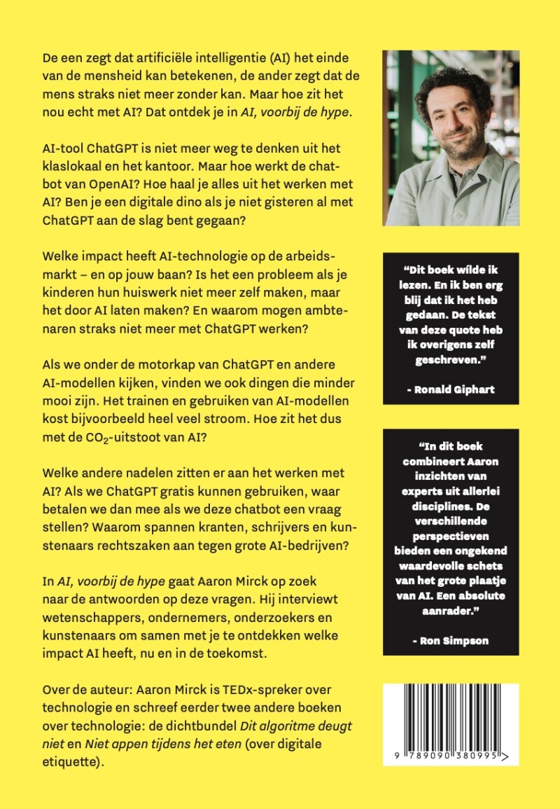 AI, voorbij de hype achterkant