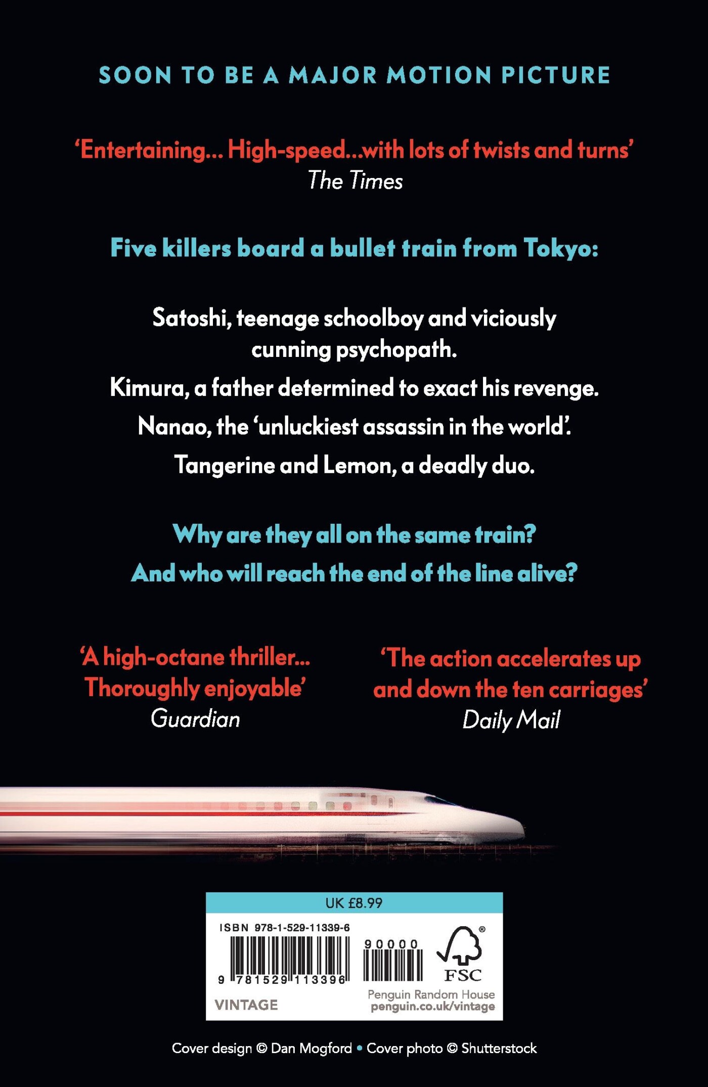 Bullet train achterkant