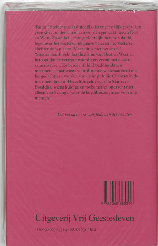 Het esoterische christendom / Werken en voordrachten / c3 Het esoterische christendom / Werken en voordrachten / c3 achterkant
