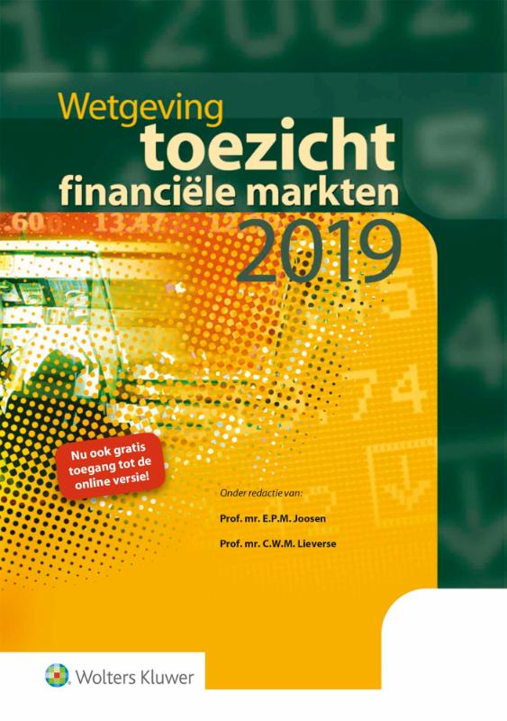 Wetgeving toezicht financiële markten 2019