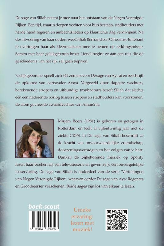 De sage van Siliah: Gelijkgeborene achterkant