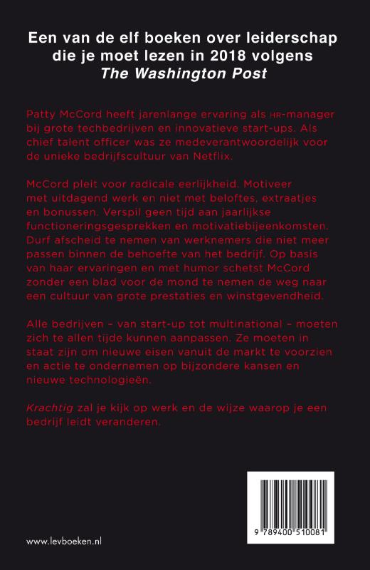 Krachtig achterkant