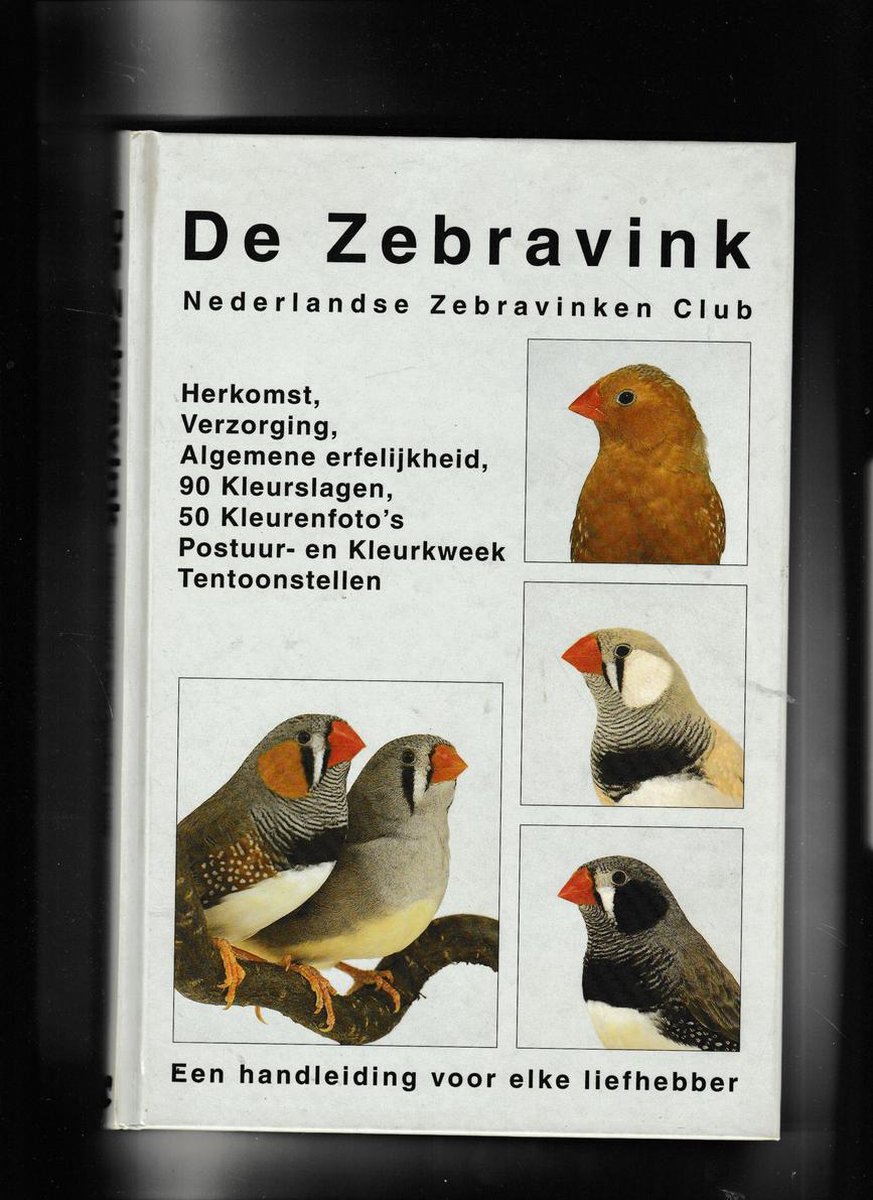 boekenbalie_9789080213715_cover De Zebravink - Nederlandse Zebravinken Club