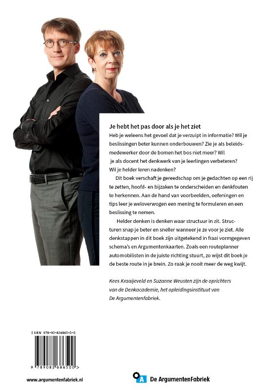 Nooit meer de weg kwijt in je brein Nooit meer de weg kwijt in je brein achterkant