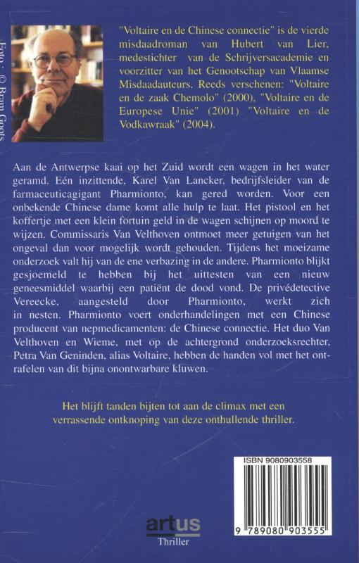 Voltaire en de chinese connectie achterkant
