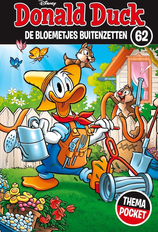 De bloemetjes buitenzetten / Donald Duck / 60