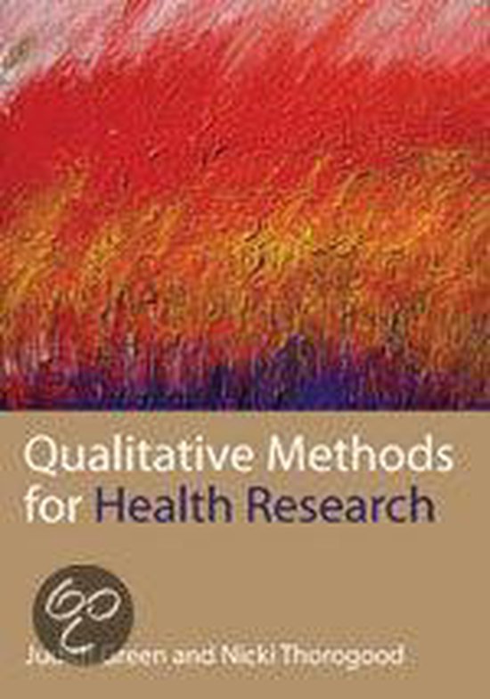 Qualitative Methods for Health Research