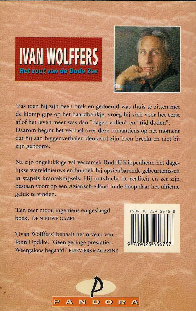 Het zout van de dode zee / Aardrijkskunde van het geluk / 1 achterkant