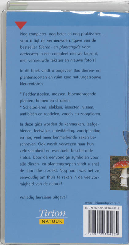 Dieren- en plantengids voor onderweg / Tirion natuur achterkant