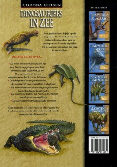Dinosauriers in zee / Coronagidsen achterkant