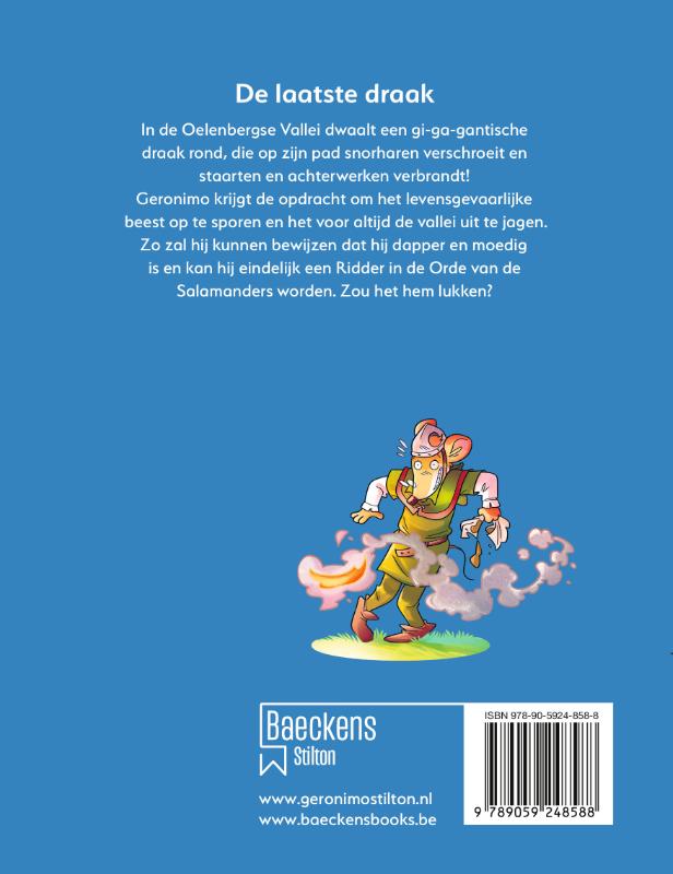 De laatste draak / Geronimo Stilton-reeks / 88 achterkant