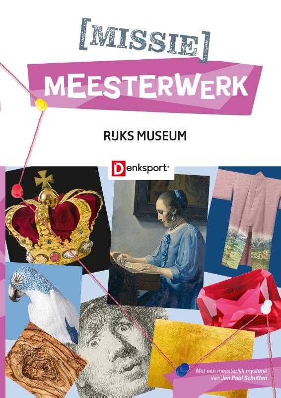boekenbalie_9789493313583_cover Missie Meesterwerk puzzelboek / Denksport Puzzelboek