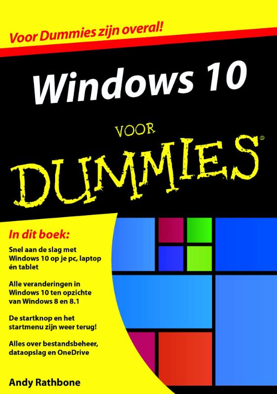 Voor Dummies - Windows 10 voor Dummies