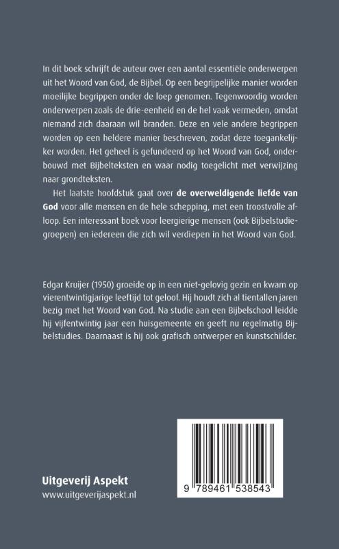 De overweldigende liefde van God achterkant
