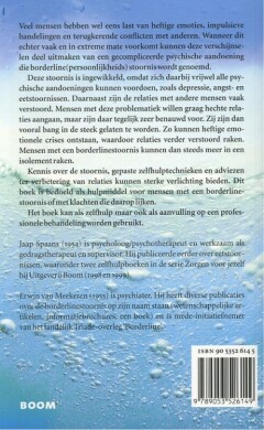 Borderline hulpboek achterkant