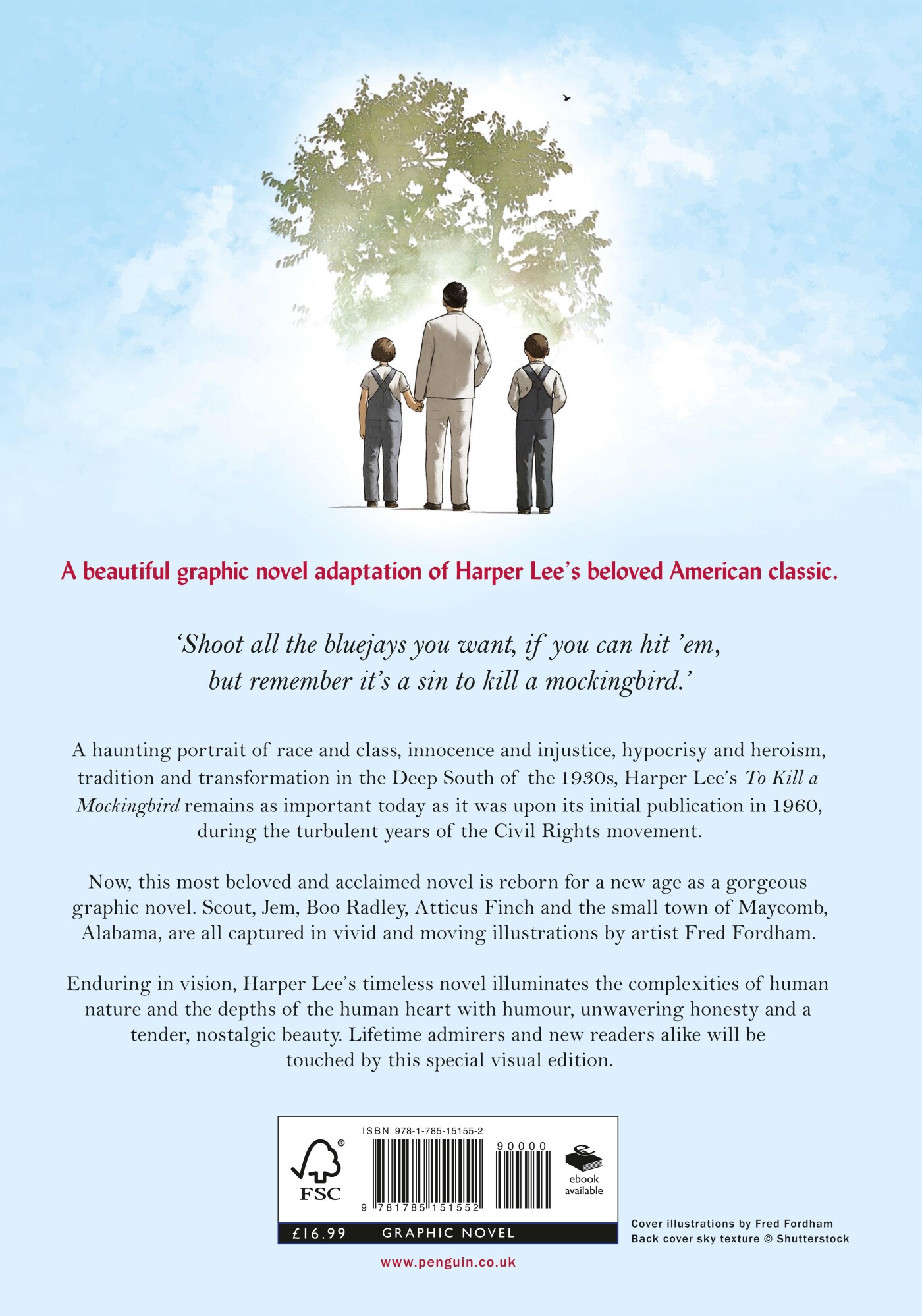 To kill a mockingbird achterkant