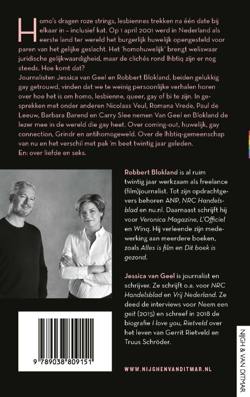 Als je maar gelukkig bent achterkant