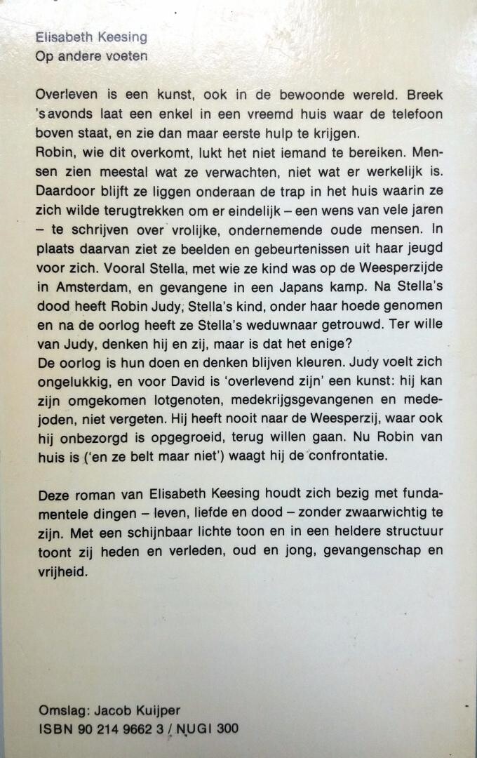 Op andere voeten / Salamander / 662 achterkant