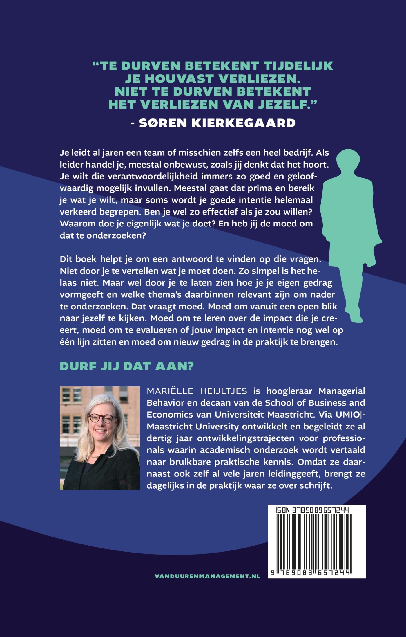 Over moed gesproken... achterkant