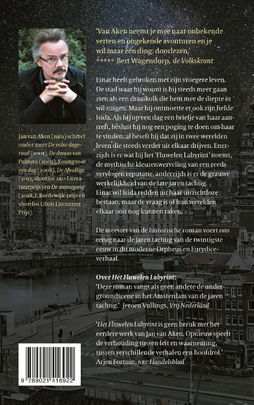 Het fluwelen labyrint achterkant