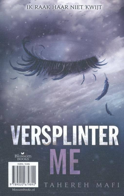 Verwoest me; Versplinter me / Touching Juliette achterkant