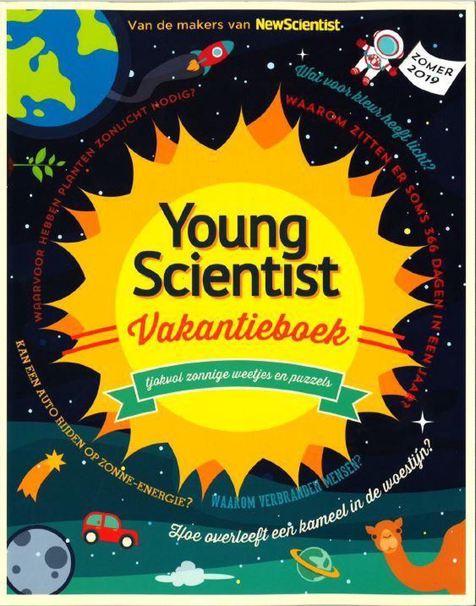 Young Scientist Vakantieboek Zomer 2019