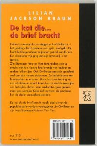 De kat die... de brief bracht / Jim Qwilleran achterkant