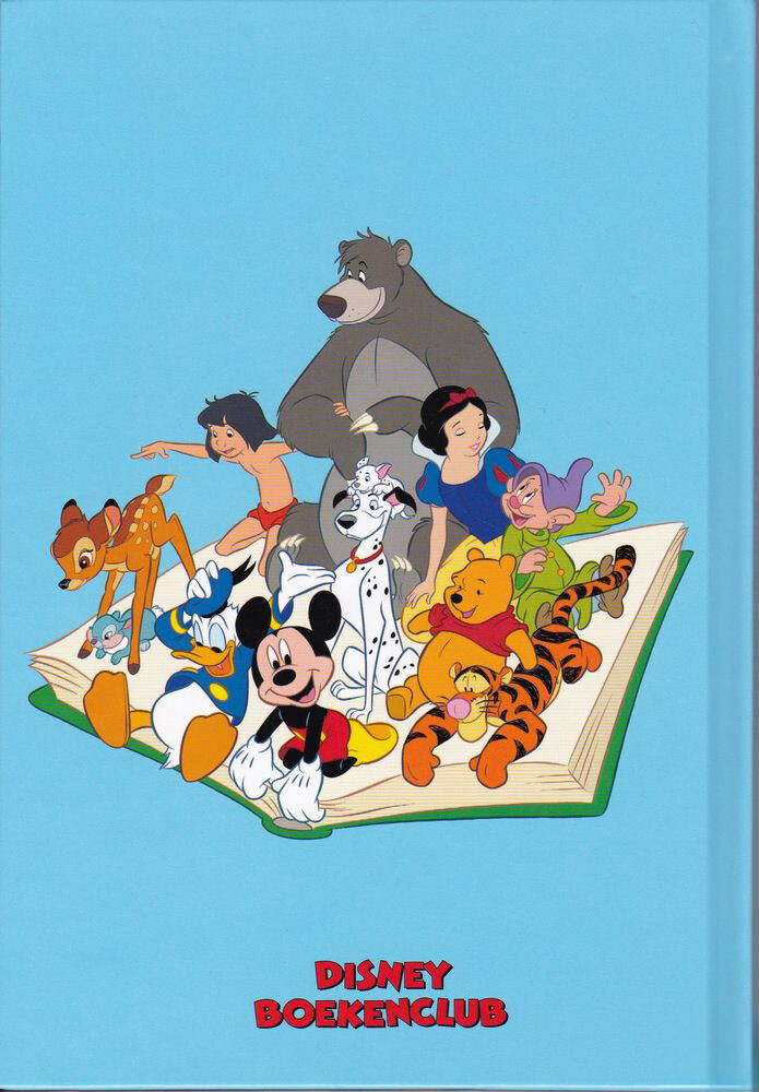 Dopey's nieuwe vriendje / Doornroosje en het vriendelijke draakje (+ CD) / Disney Boekenclub achterkant