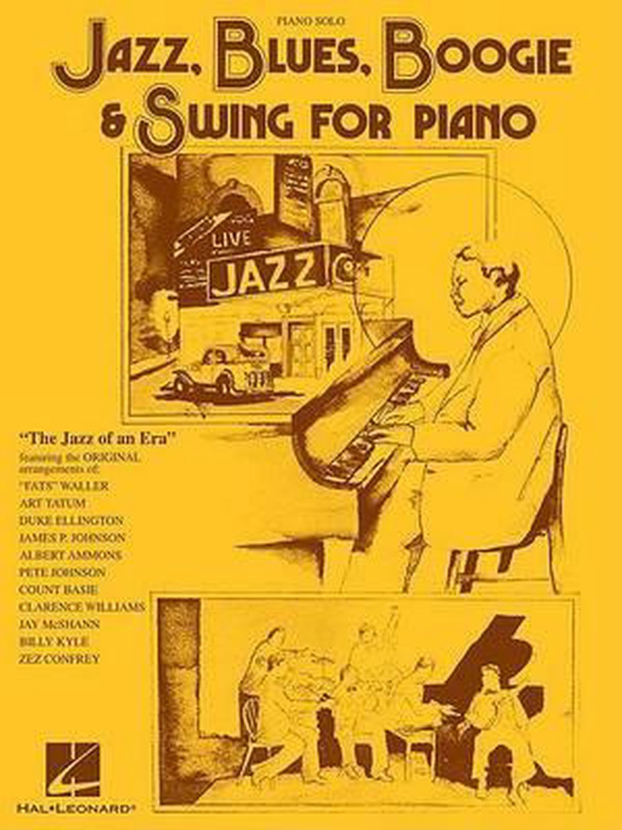 Jazz, Blues, Boogie Swing for Piano