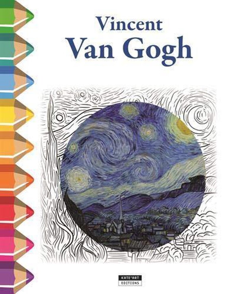 Vincent van gogh coloring book