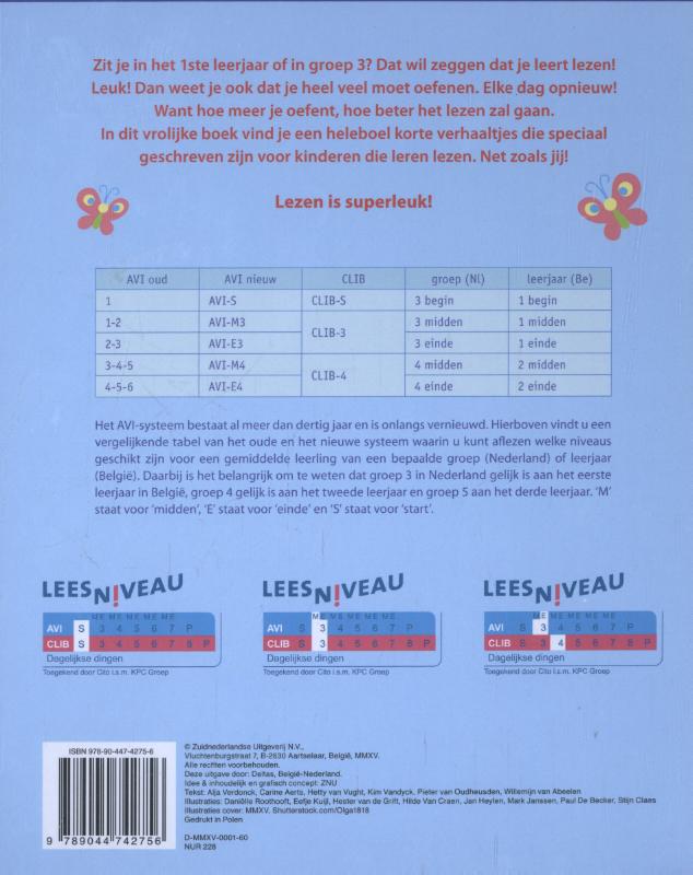Hoera, ik leer lezen! Hoera, ik leer lezen! achterkant