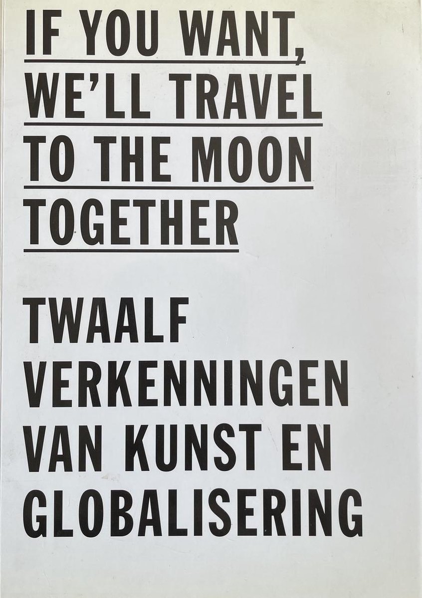 If you want, we'll travel to the moon together