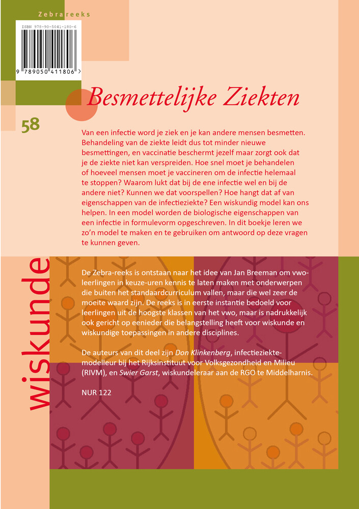 Besmettelijke Ziekten / Zebra-reeks / 58 achterkant