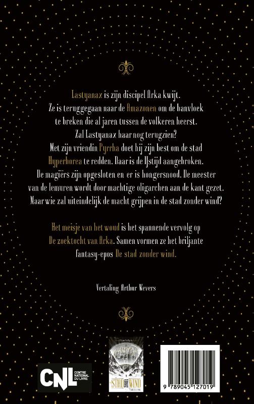 Het meisje van het woud / De stad zonder wind / 2 achterkant