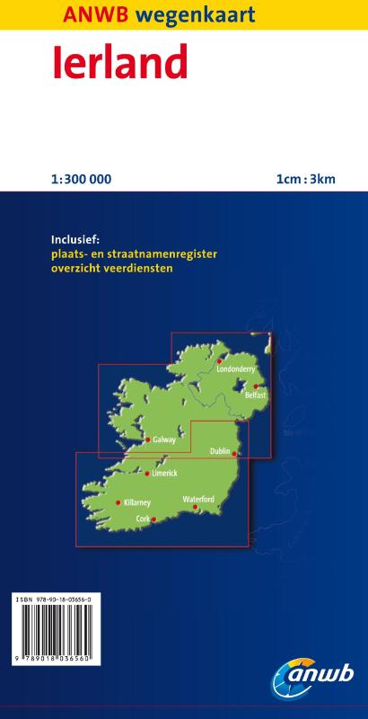 Ierland achterkant