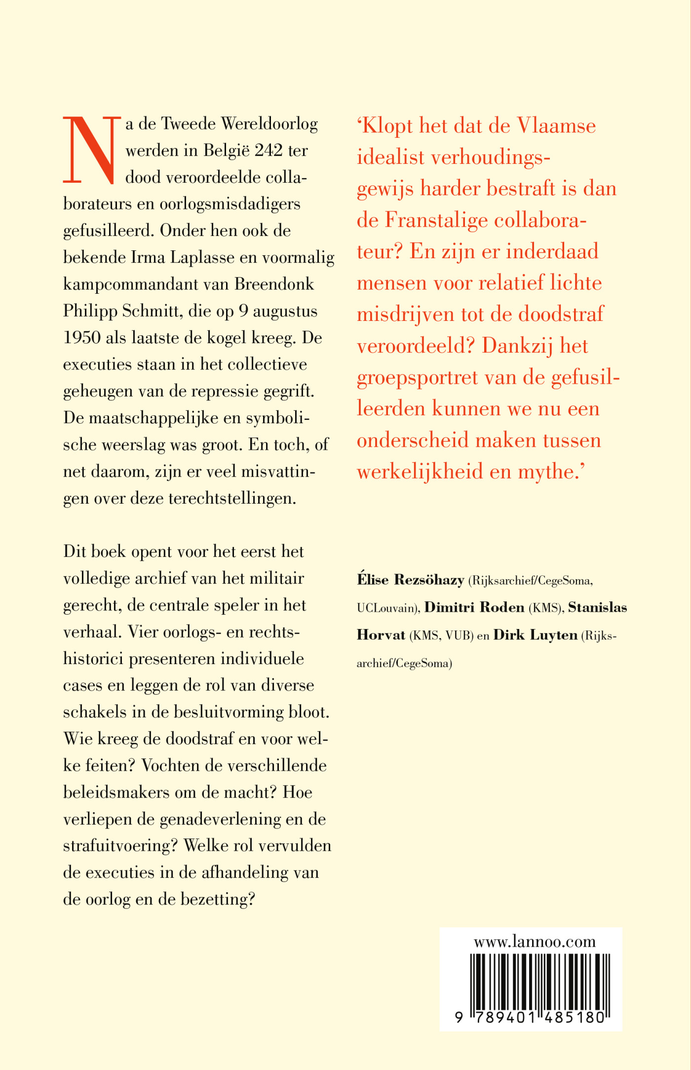 De laatste 242 achterkant