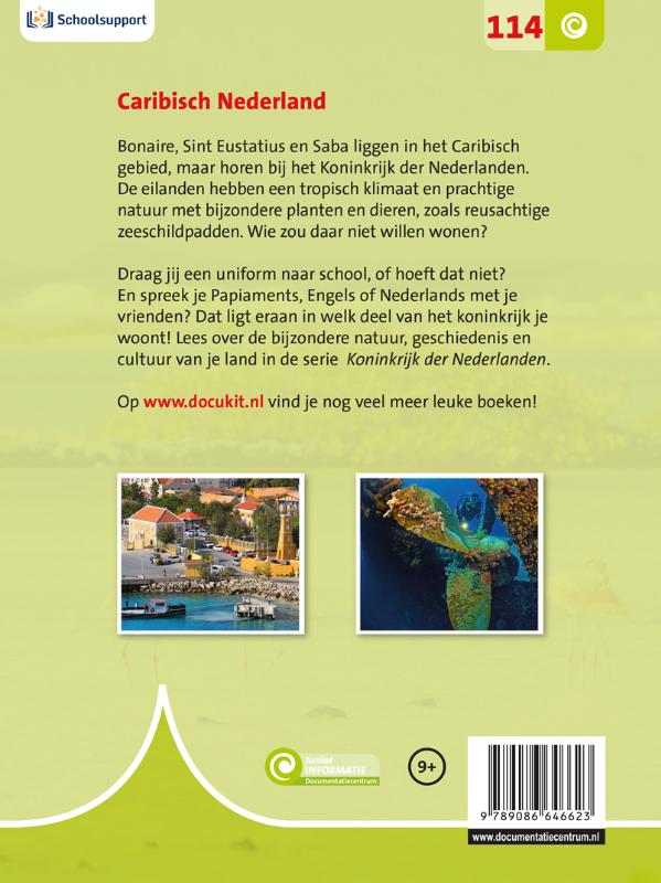 Caribisch Nederland / Junior Informatie / 114 achterkant
