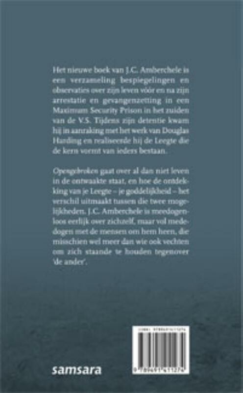 Opengebroken achterkant