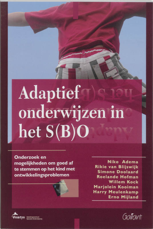 Adaptief onderwijs in het s(b)o / Fontys OSO-Reeks / 15