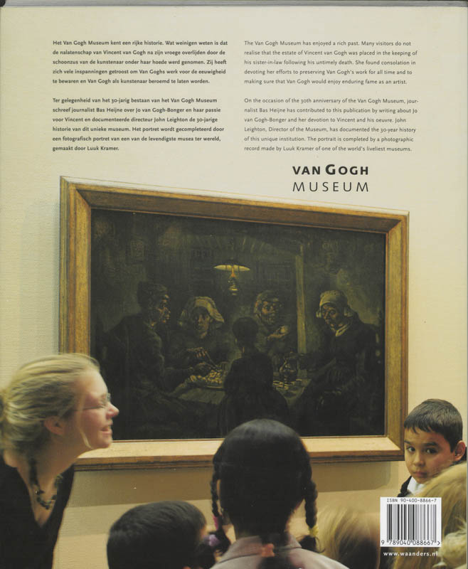 Van Gogh Museum een portret / A portrait achterkant