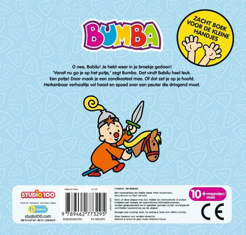 Op het potje / Bumba achterkant