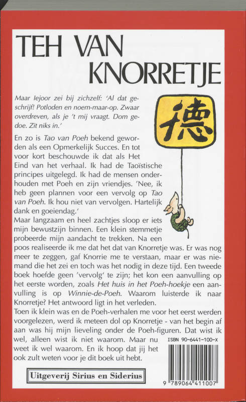 Teh van knorretje Teh van knorretje achterkant