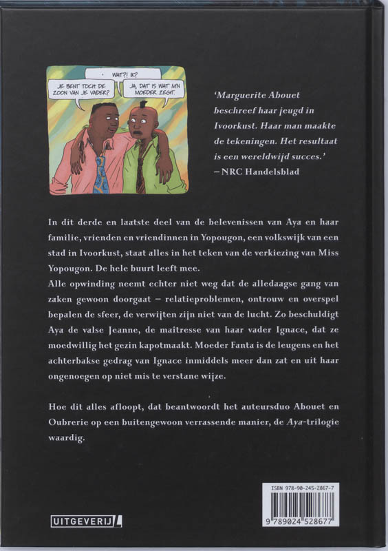Aya uit Yopougon / deel 3 Aya uit Yopougon / deel 3 achterkant