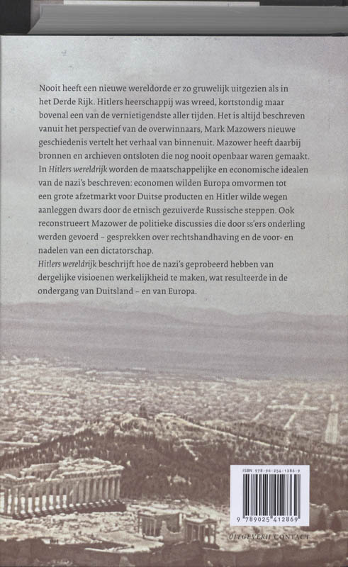 Hitlers Wereldrijk achterkant