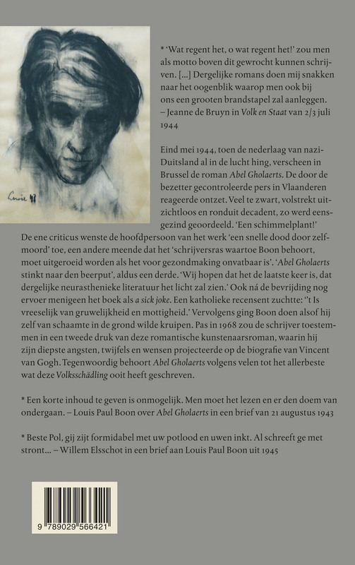 Abel Gholaerts / Verzameld werk L.P. Boon / 2 achterkant