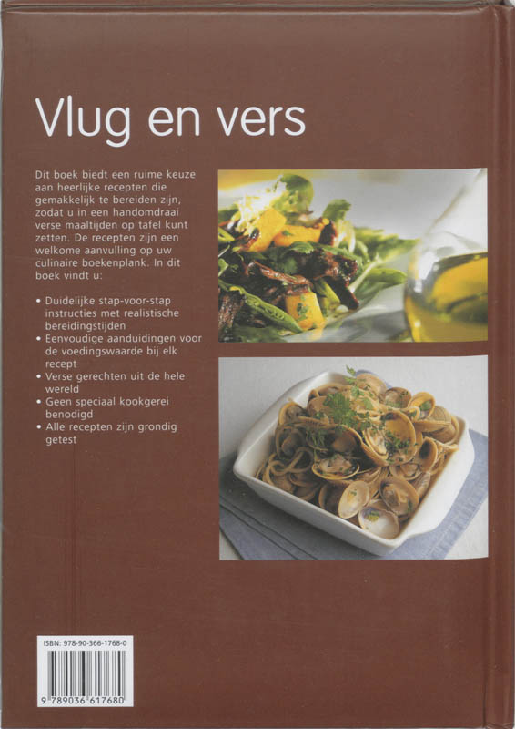 Koken Met Plezier Vlug En Vers achterkant