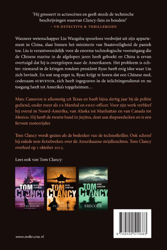 Tom Clancy Schaduw van de draak / Jack Ryan Tom Clancy Schaduw van de draak / Jack Ryan achterkant