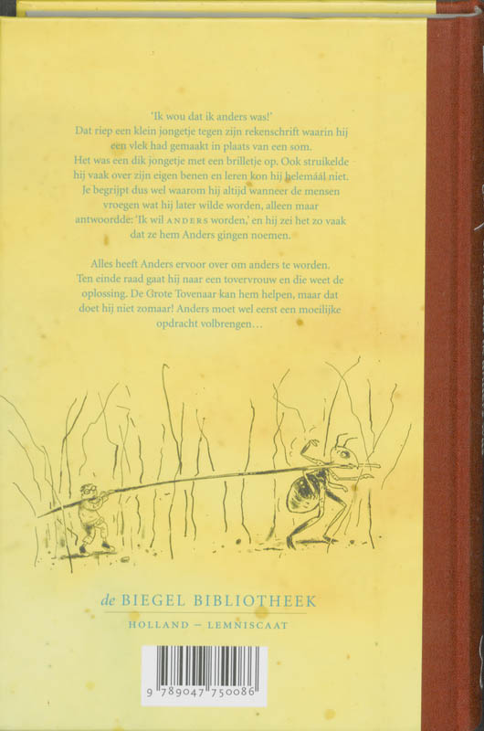 Ik wou dat ik anders was / De Biegelbibliotheek achterkant